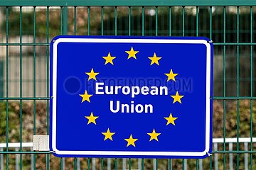 Symbolisches Schild European Union
