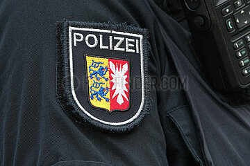 Polizei Schleswig-Holstein - Aufnäher auf dem Ärmel