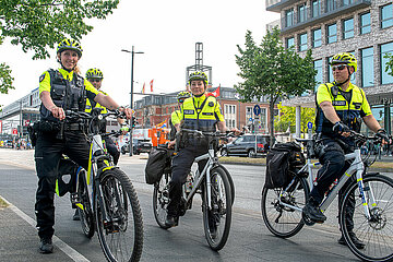 Polizei Fahrradstaffel Kiel