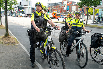 Polizei Fahrradstaffel Kiel