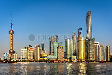 Shanghai Skyline Pudong