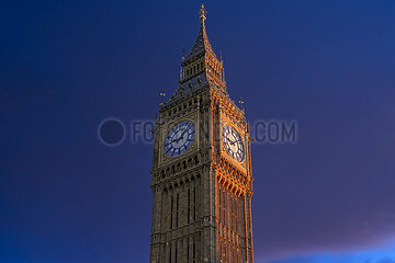 Elizabeth Tower (Big Ben) in London