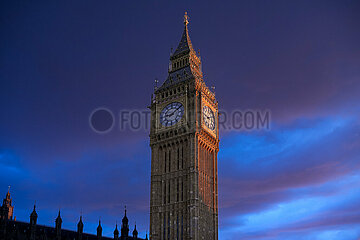 Elizabeth Tower (Big Ben) in London