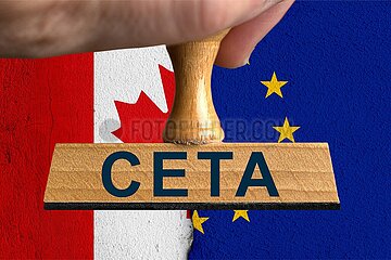 Symbolischer Stempel CETA
