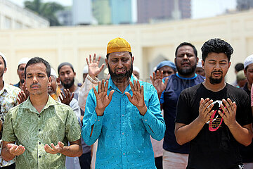 Gebet für Regen in Bangladesch