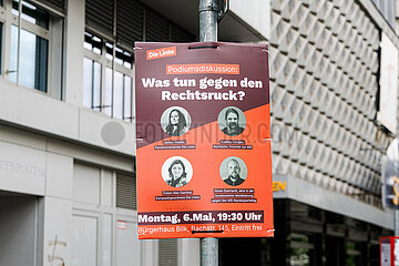 Tausende Werbeplakate zur Europawahl in Düsseldorf geplant