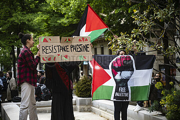 Für Palästina: Studierende besetzen Sorbonne Universität in Paris