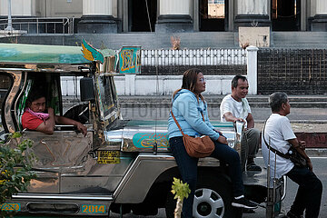 Jeepney Drivers In Manila