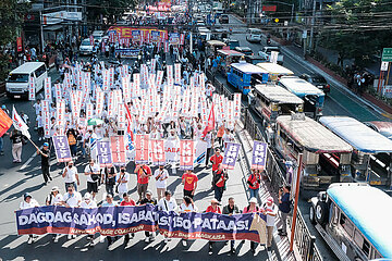 International Workers Day Demo in Manila