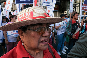 International Workers Day Demo in Manila