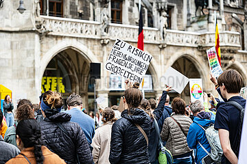Nach Angriffen auf Politikern: FFF macht Kundgebung in München