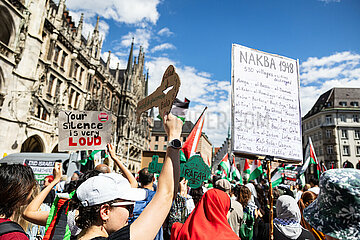 Nakba Demo in München