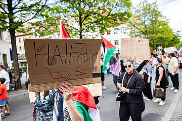 All Eyes on Rafah: Nakba Demo in München