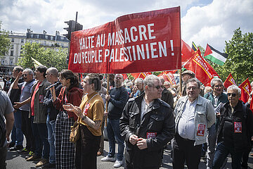 Nakba Demo in Paris