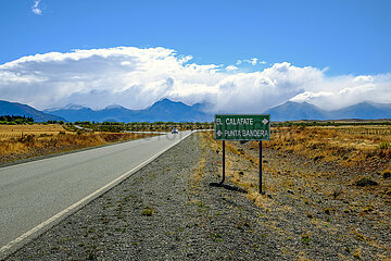 El Calafate  Landstrasse R11  Patagonien  Argentinien