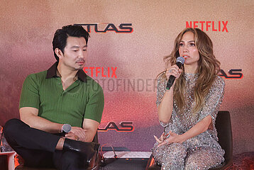 Atlas by Netflix Press Conference in Mexico City