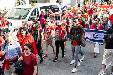 Run For Their Lives zur Pro-Israelischen Dauermahnwache an der LMU