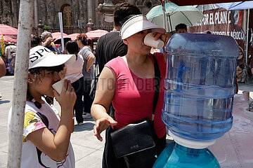 High Temperatures Hits Mexico City