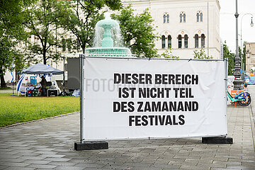 Zamanand Festival Coroso Leopold Straßenfest in München