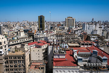 Stadtuebersicht  City  Buenos Aires  Argentinien