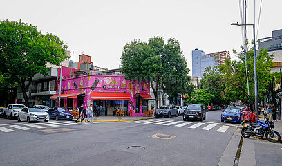 Stadteil Palermo  Buenos Aires  Argentinien