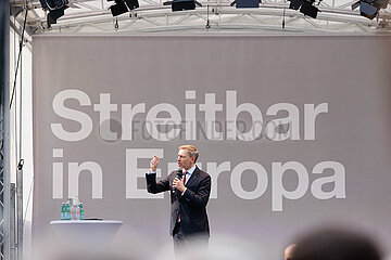 Europwahlkampf-Endspurt der FDP in Düsseldorf