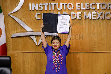 Clara Brugada Receives Majority of Votes Certification