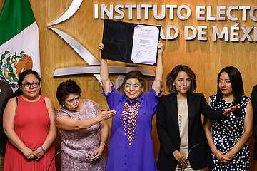 Clara Brugada Receives Majority of Votes Certification