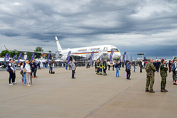 Luftfahrtmesse ILA 2024 - Regierungsflieger