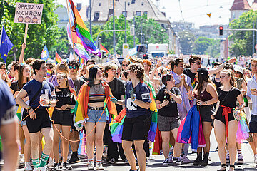 CSD Christopher Street Day Pride in München