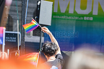 CSD Christopher Street Day Pride in München