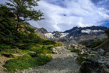 Cerro Martial  Ushuaia  Feuerland  Argentinien