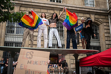 Pride / Christopher Street Day 2024 in Paris