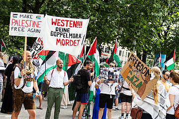 Palästina Demo: Health Not Arms in München