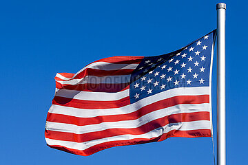 USA Flagge in Kiel