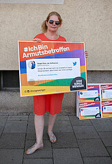 #IchBinArmutsbetroffen Fotoaktion
