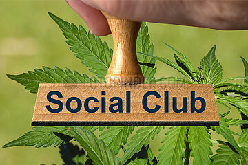 Symbolischer Stempel Social Club