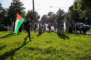 München: Palästina Mahnwache zur Gesundheitssituation in Gaza