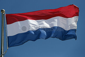 Doha  Katar  Nationalfahne der Niederlande
