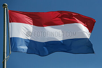 Doha  Katar  Nationalfahne der Niederlande