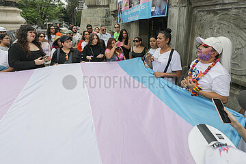 Trans Rights: Paola Buenrostro Law Approved Demonstration