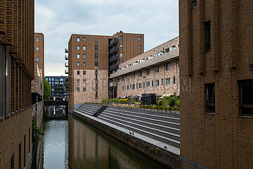 Niederlande  Amsterdam - IJburg  im Zuge des Wohnungsbauprogramm VINEX neu entstandener Stadtteil im Osten der Stadt dem Meer abgetrotzt