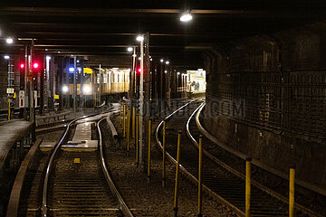 Berlin  Deutschland  U-Bahntunnel