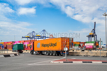 Containerhafen in Valencia