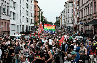 Internationalistische Pride Demo in Berlin