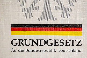 Deutschland  Bremen - Buchveroeffentlichung Grundgesetz fuer die Bundesrepublik Deutschland