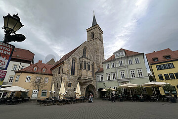 Erfurt  Deutschland  Aegidienkirche am Wenigemarkt