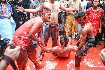 Students protest against quota system in government jobs in Dhaka  Bangladesh