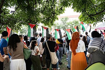 Presse wird bei Palästina Protest in München durchgängig bedrängt