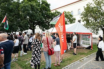 Presse wird bei Palästina Protest in München durchgängig bedrängt